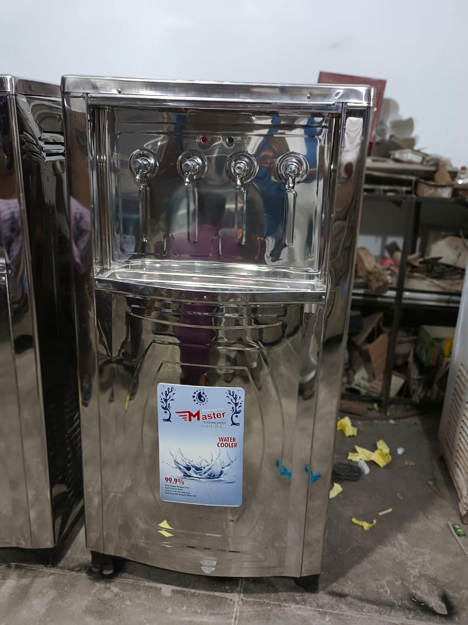 Candor Stainless Steel Water Cooler – 100 Liter