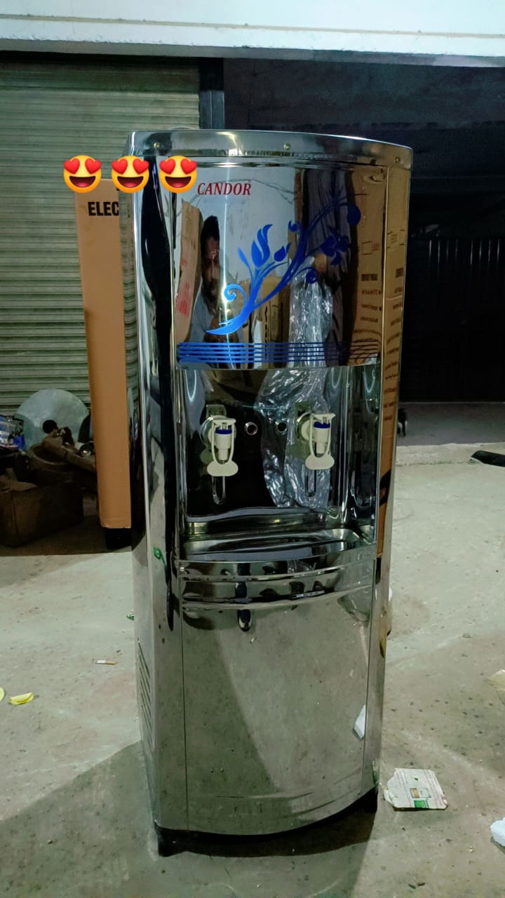 Candor Stainless Steel Water Cooler – Elegant Design, Powerful Cooling